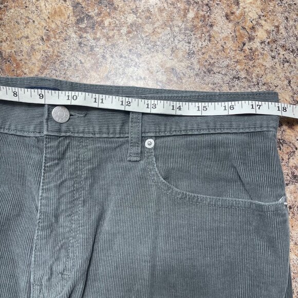 J.Crew Factory Men's Slim Fit Flex Corduroy Pants W34 L32 Gray - Picture 9 of 10
